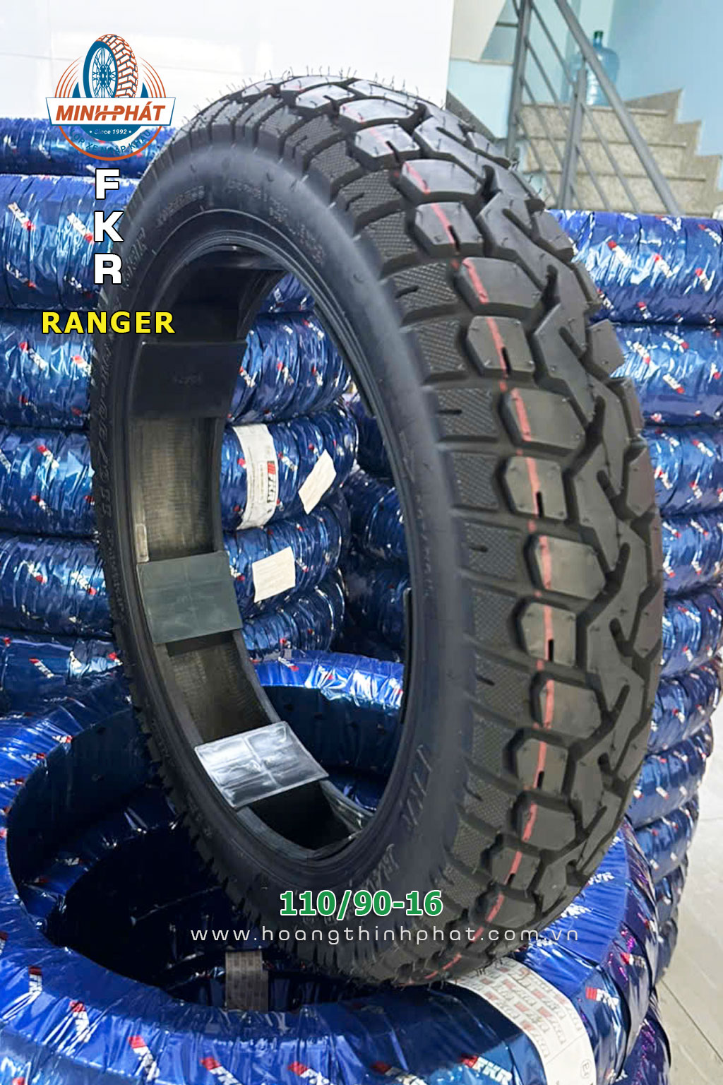 Vỏ xe máy FKR RANGER 110/90-16