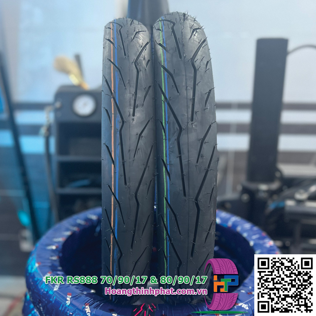 Cặp vỏ xe máy FKR RS888 70/90/17 - 80/90/17