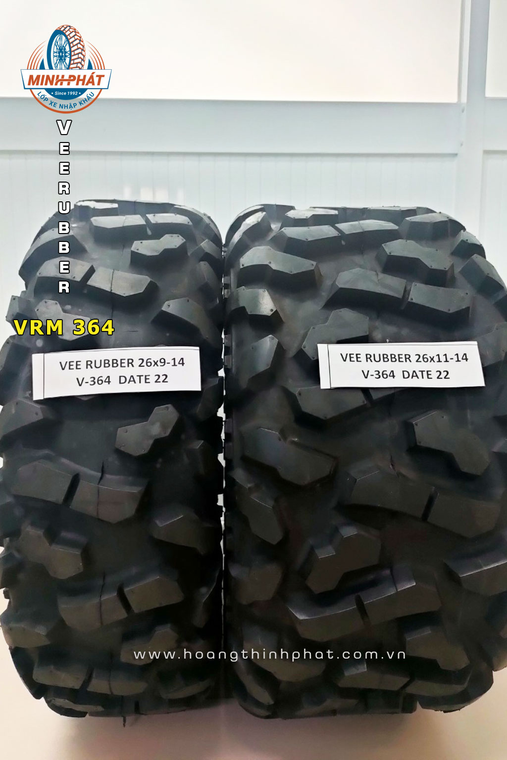 Vỏ xe ATV Vee Rubber VRM 364