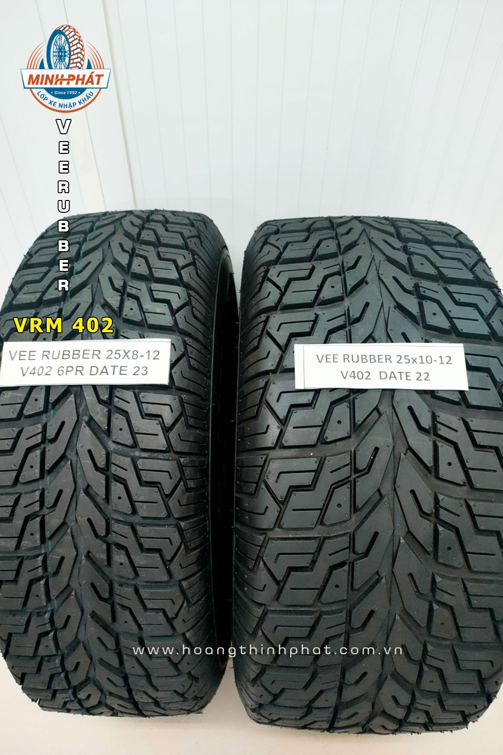 Vỏ xe ATV Vee Rubber VRM 323