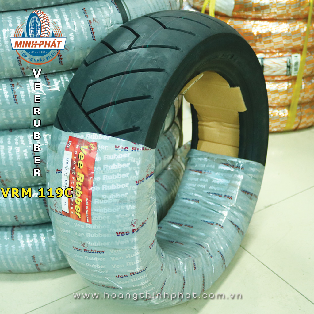 Vỏ xe máy Vee Rubber VRM 119C