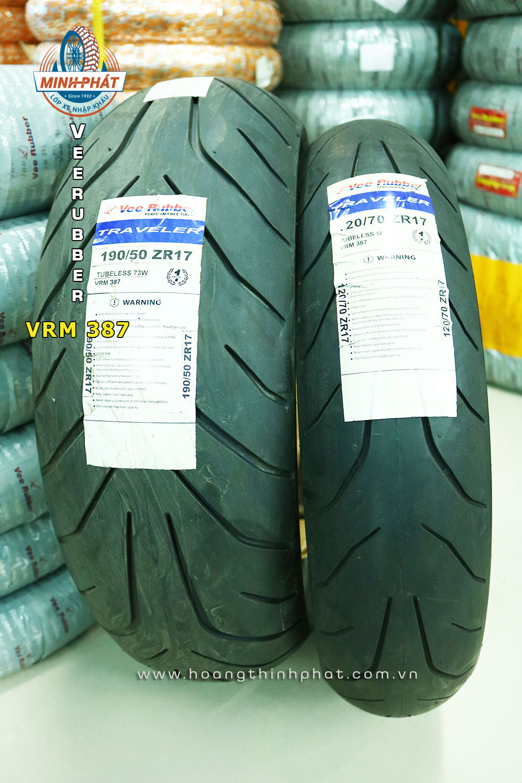 vo xe Veerubber VRM 387