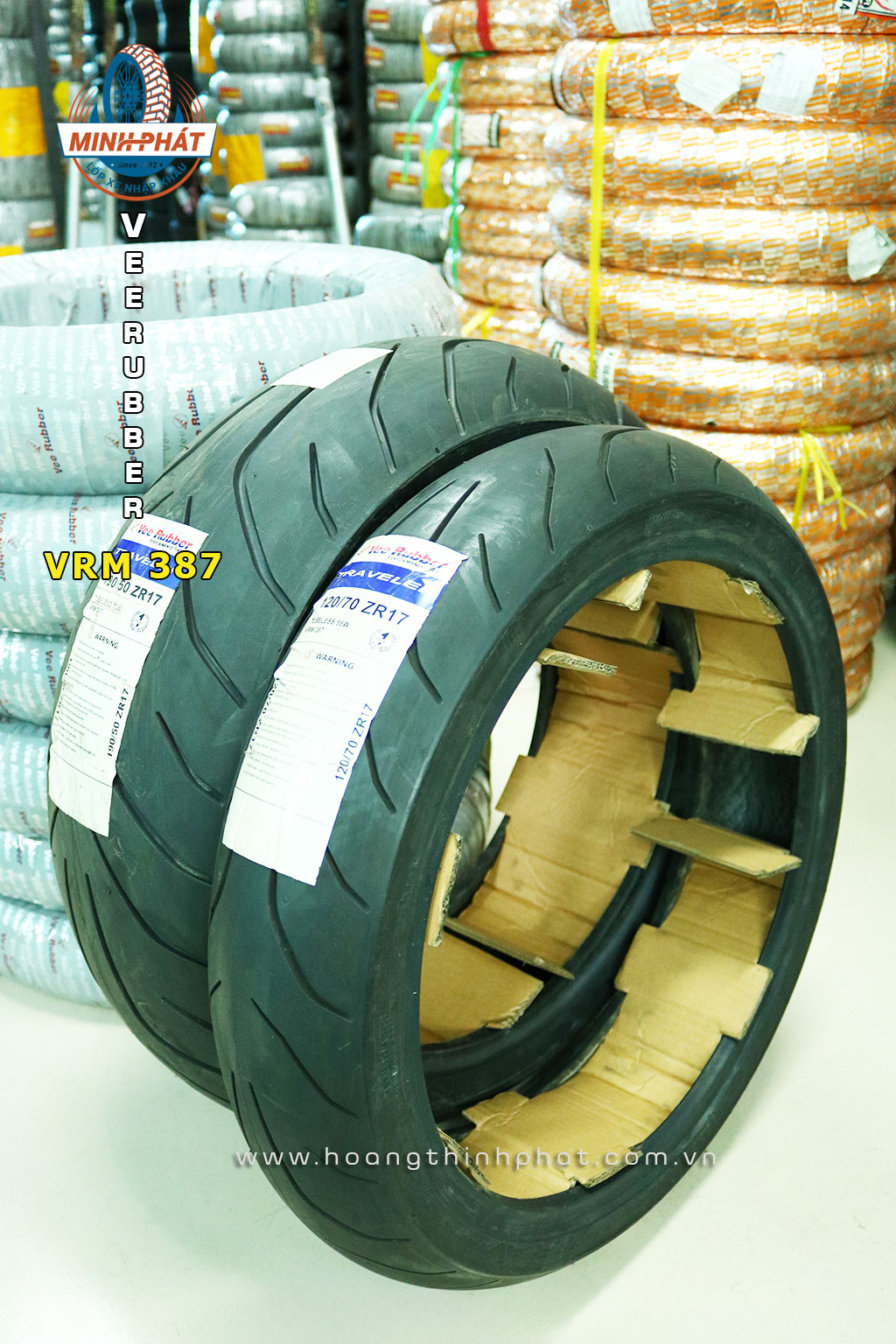 vo xe Veerubber VRM 387