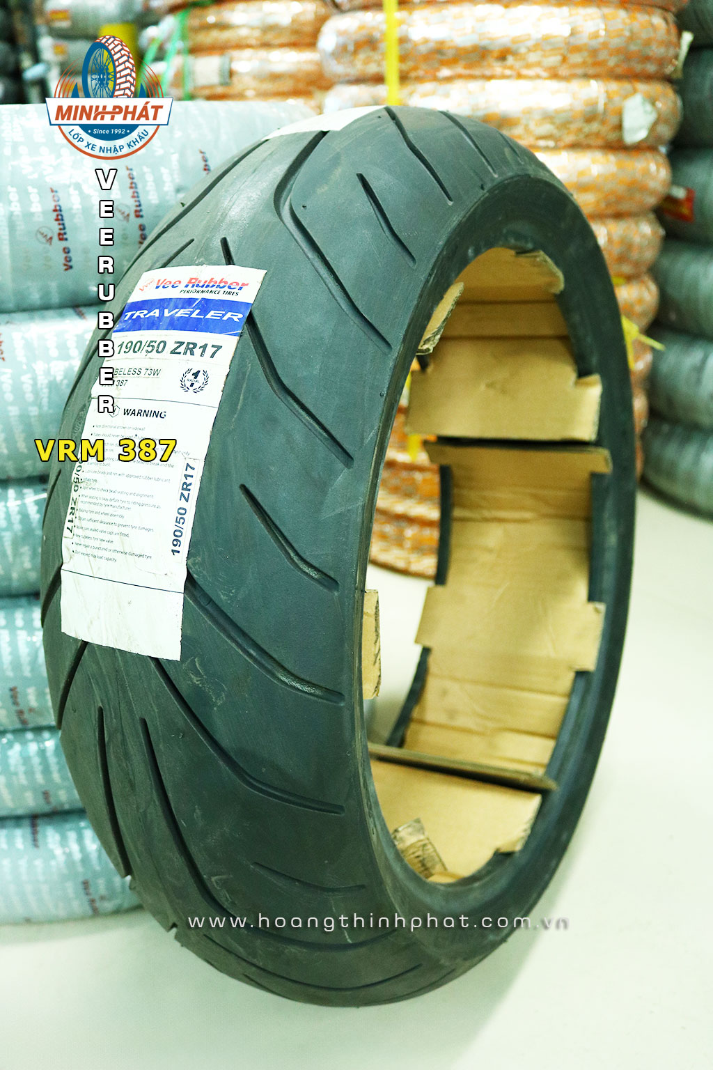 vo xe Veerubber VRM 387