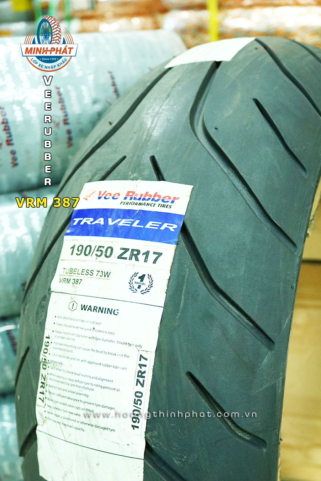 vo xe Veerubber VRM 387
