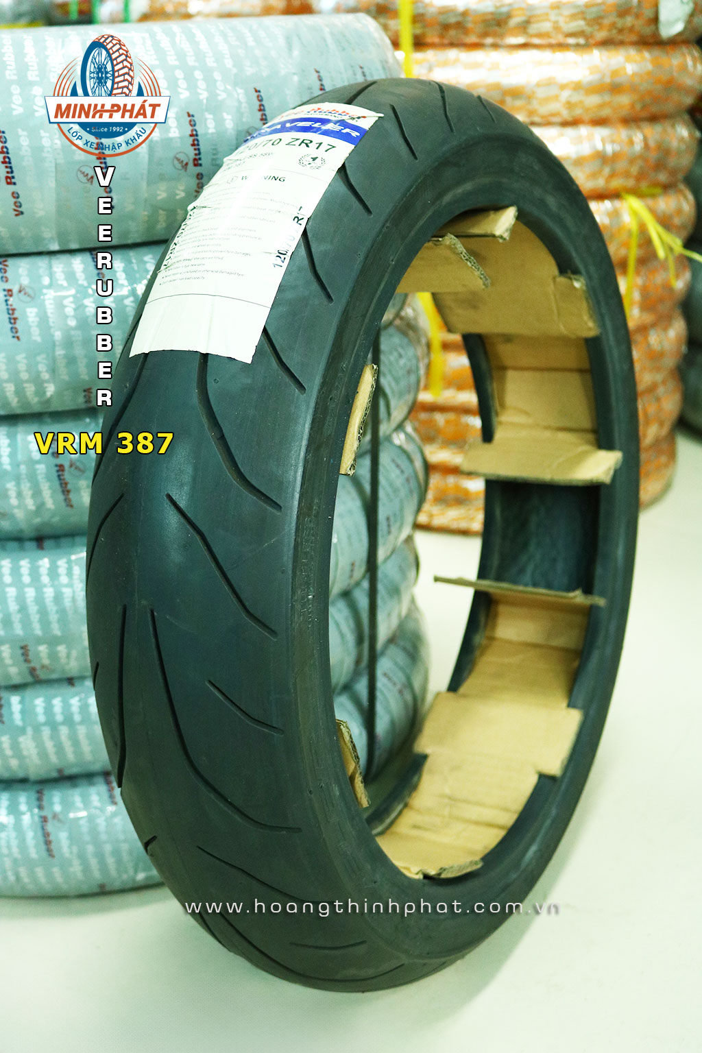 vo xe Veerubber VRM 387