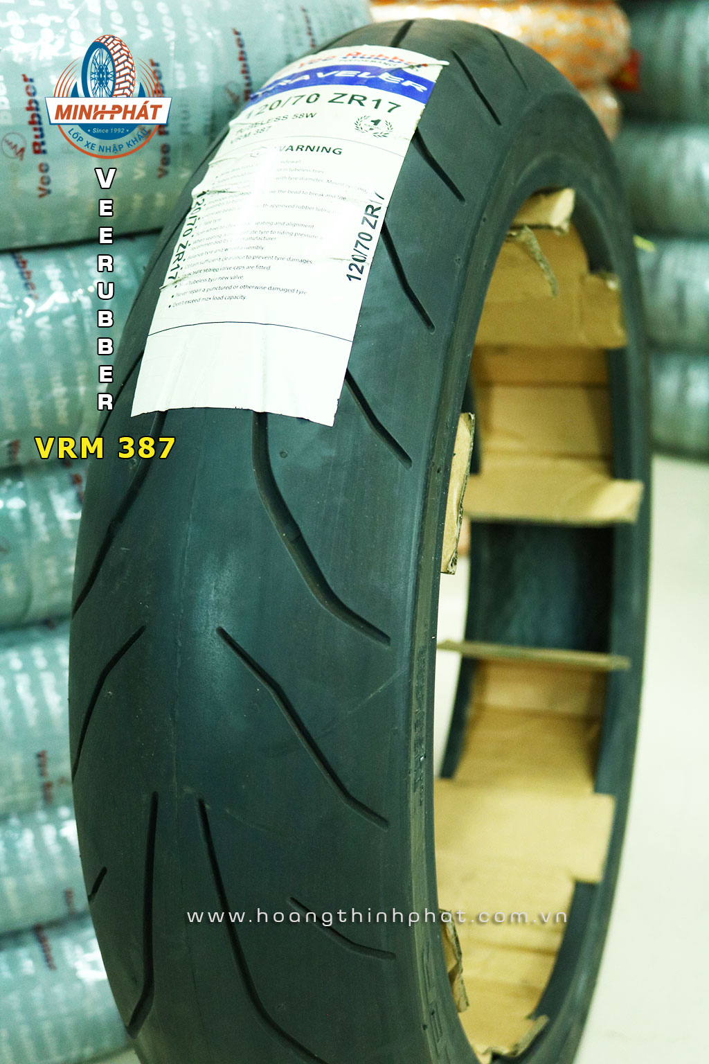 vo xe Veerubber VRM 387