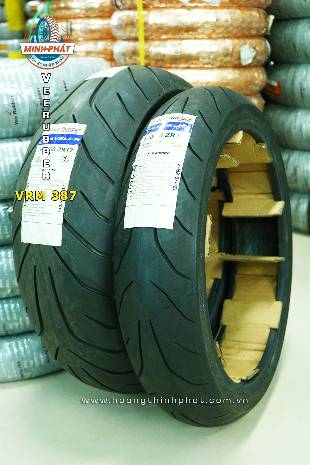 vo xe Veerubber VRM 387